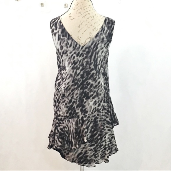 BCBGmaxazaria Animal Print  Sleeveless Tunic - Picture 5 of 8